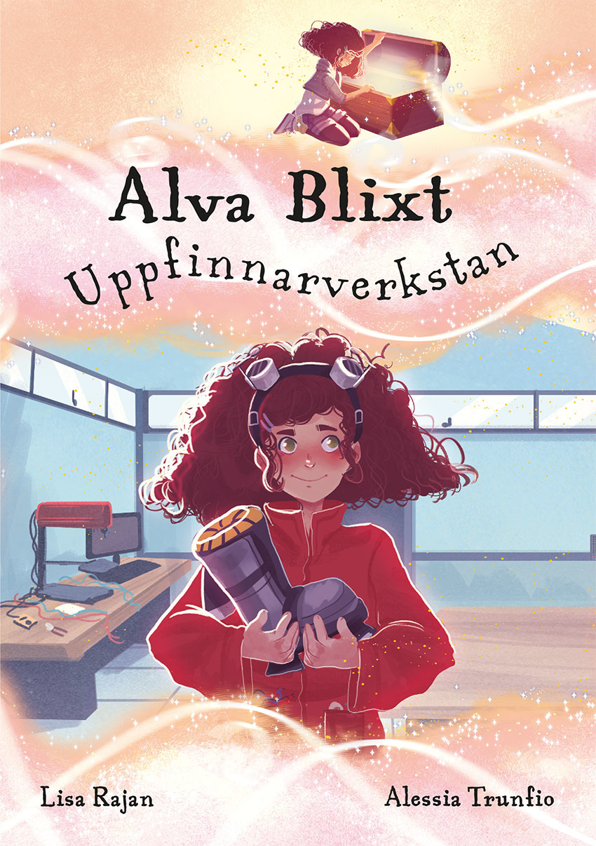 Omslag: Alva Blixt. Uppfinnarverkstan