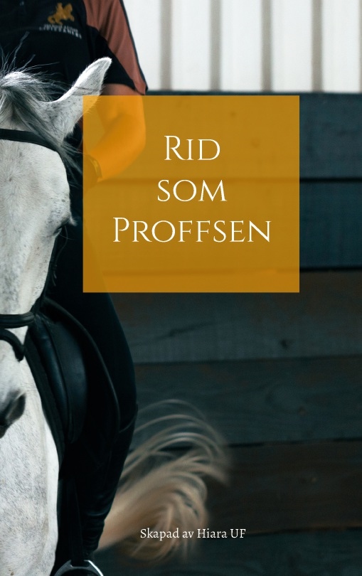 Omslag: Rid som proffsen