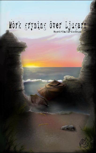 Omslag: Mörk gryning över Ljugarn