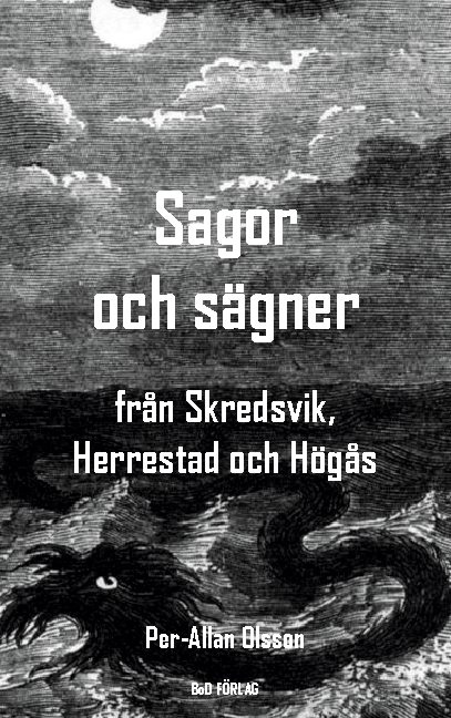 Omslag: Sagor och sägner från Skredsvik, Herrestad och Högås