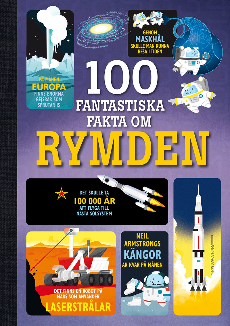 Omslag: 100 fantastiska fakta om rymden