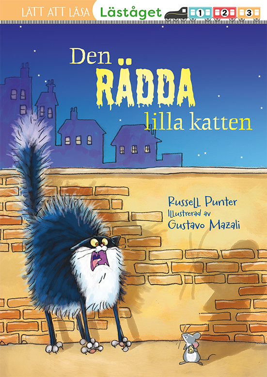 Omslag: Den rädda lilla katten (läsnivå 3)