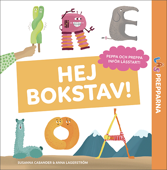 Omslag: Hej bokstav!