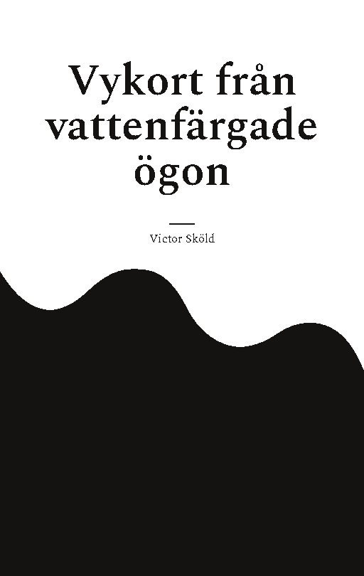 Omslag: Vykort från vattenfärgade ögon