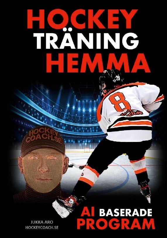 Omslag: Hockeyträning hemma : AI baserade program