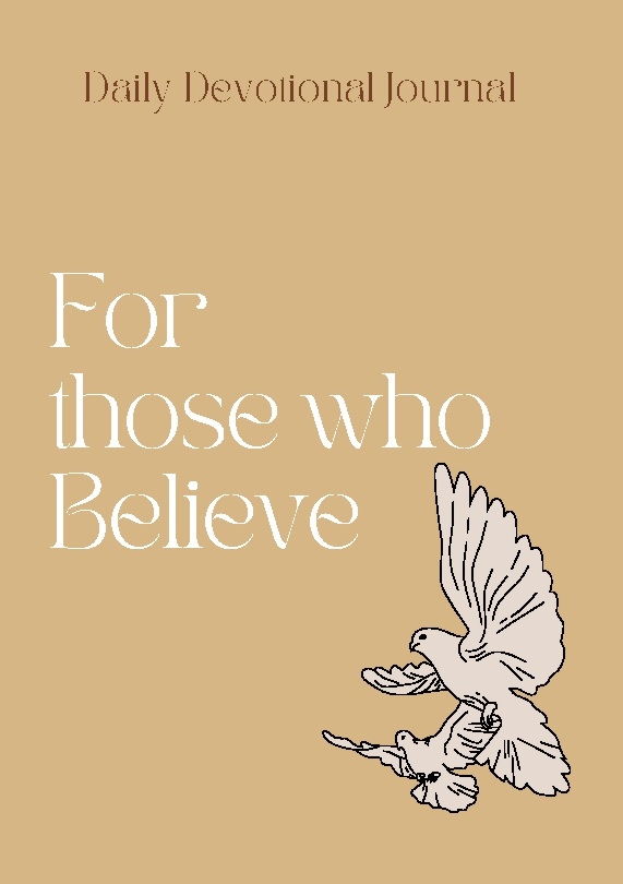 Omslag: Daily devotional journal : for those who believe