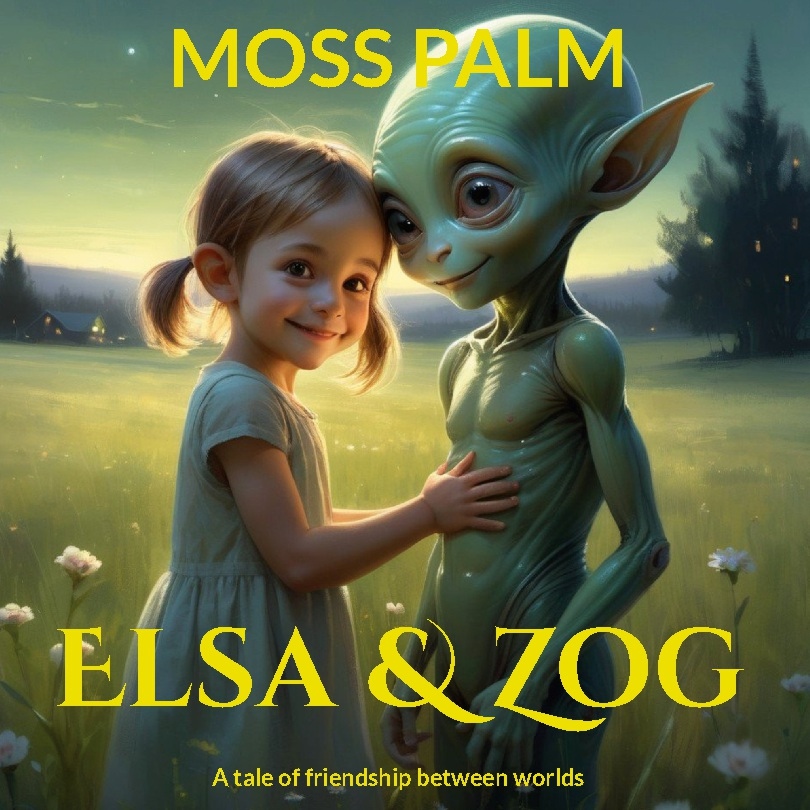 Omslag: Elsa & Zog : a tale of friendship between worlds