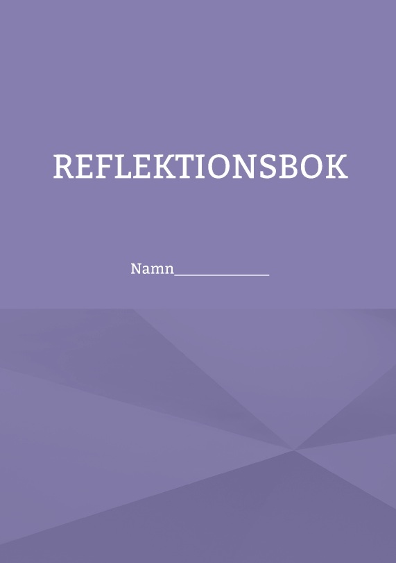 Omslag: Reflektionsbok