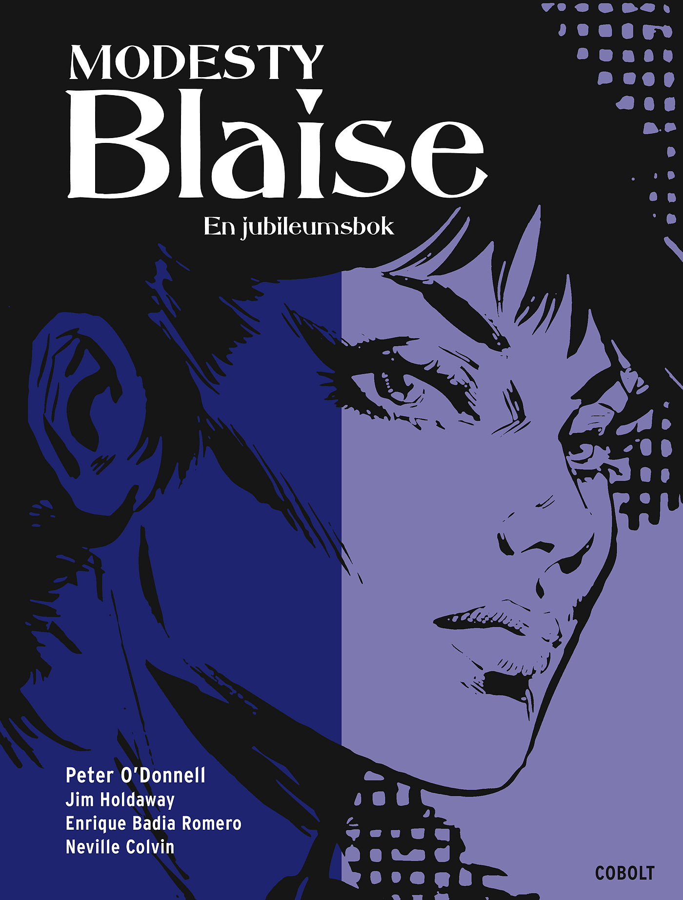 Omslag: Modesty Blaise Jubileumsbok