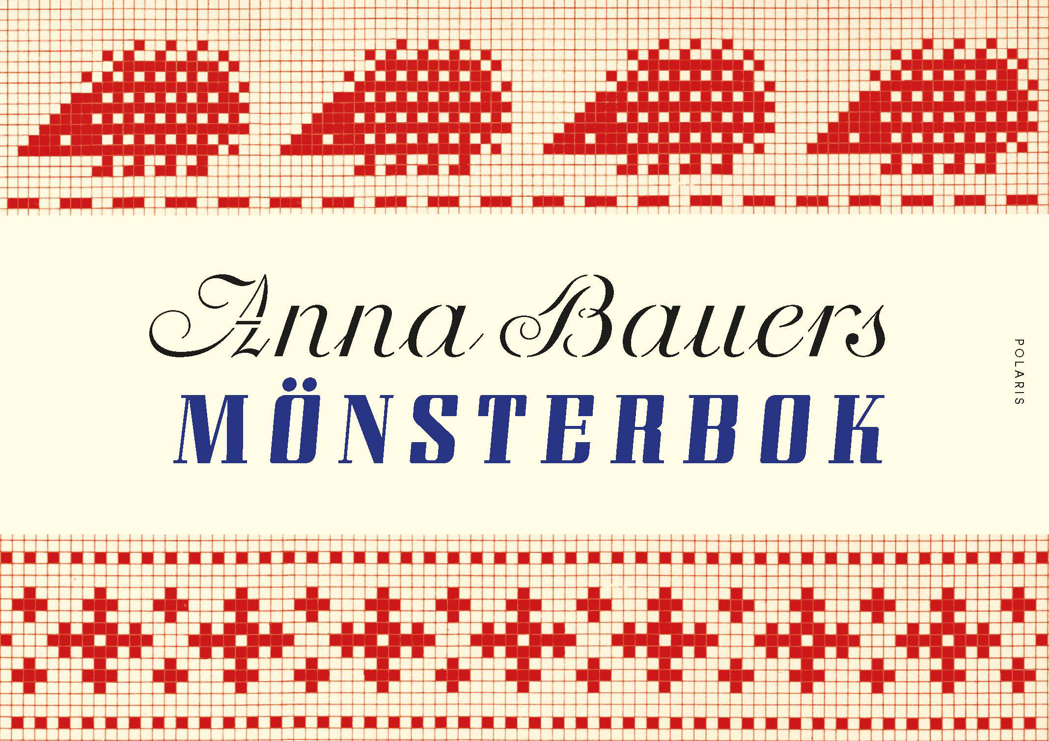 Omslag: Anna Bauers mönsterbok