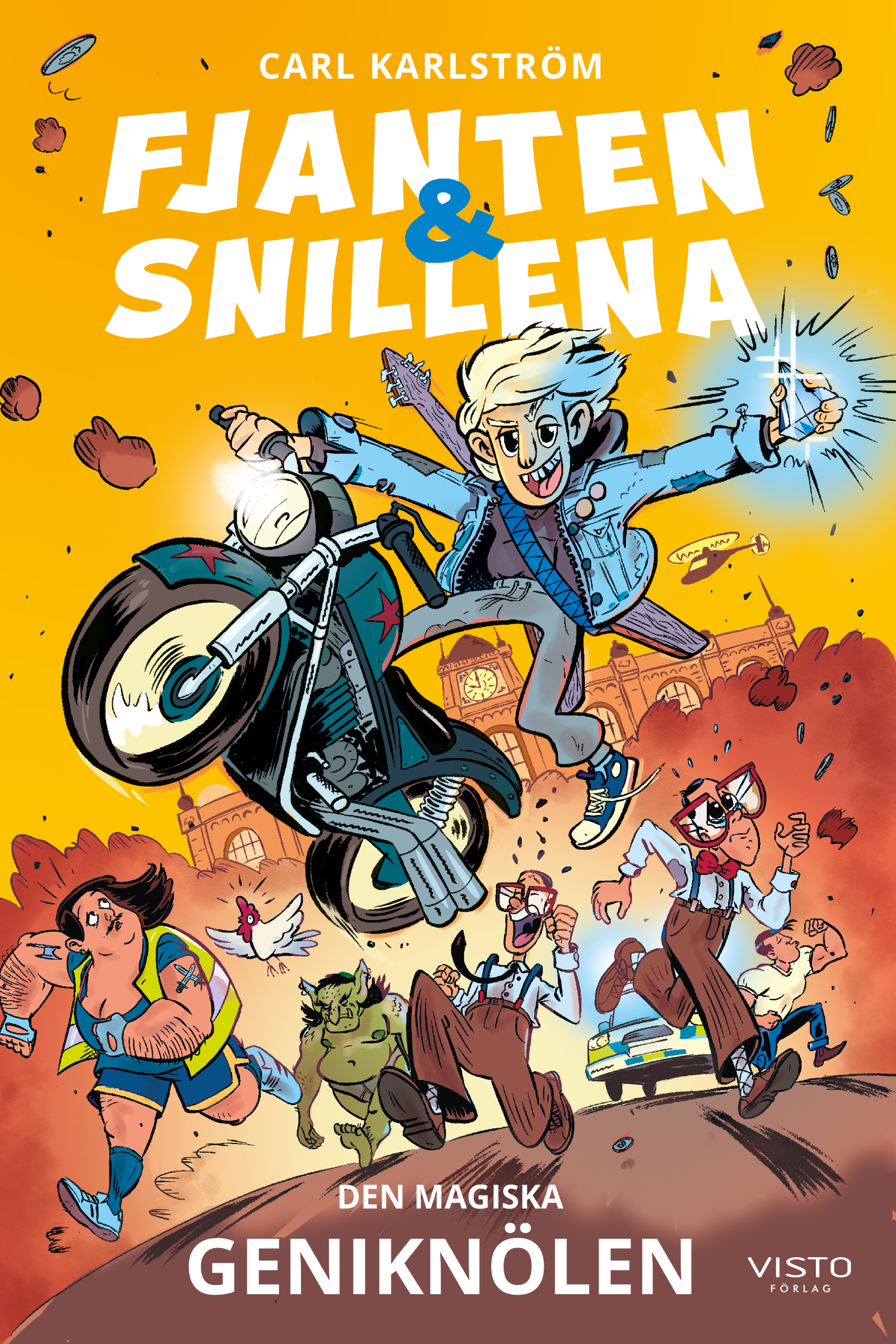 Omslag: Den magiska geniknölen