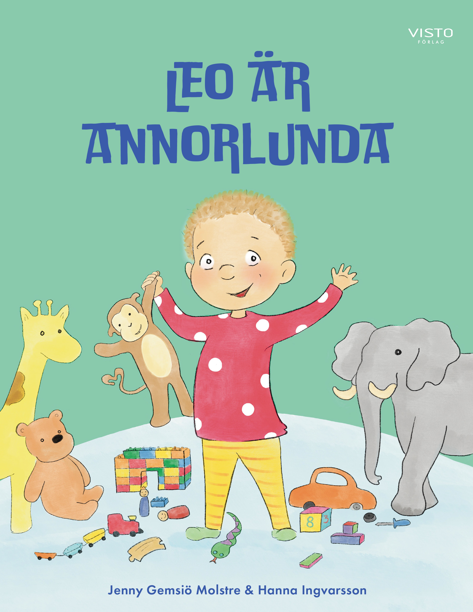 Omslag: Leo är annorlunda