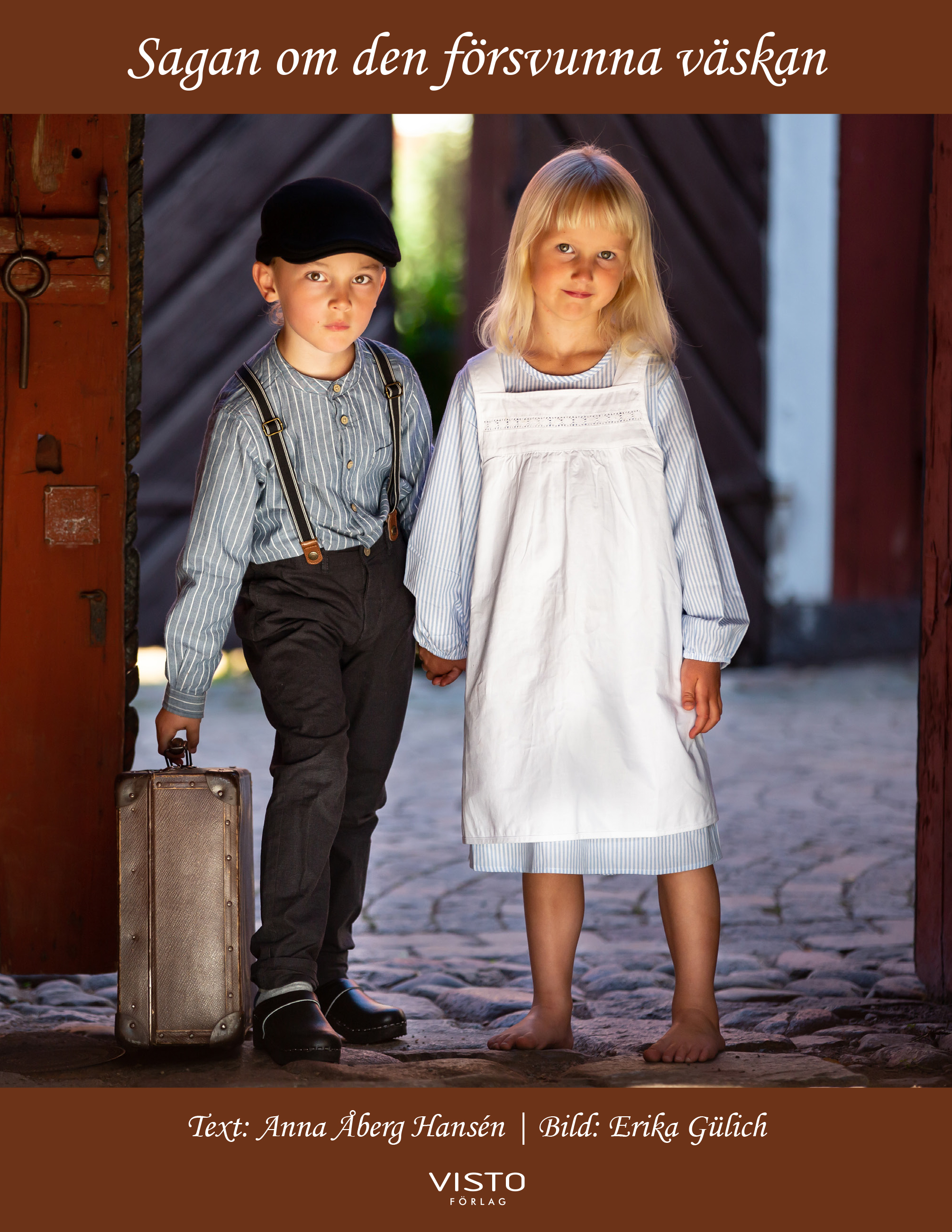 Omslag: Sagan om den försvunna väskan