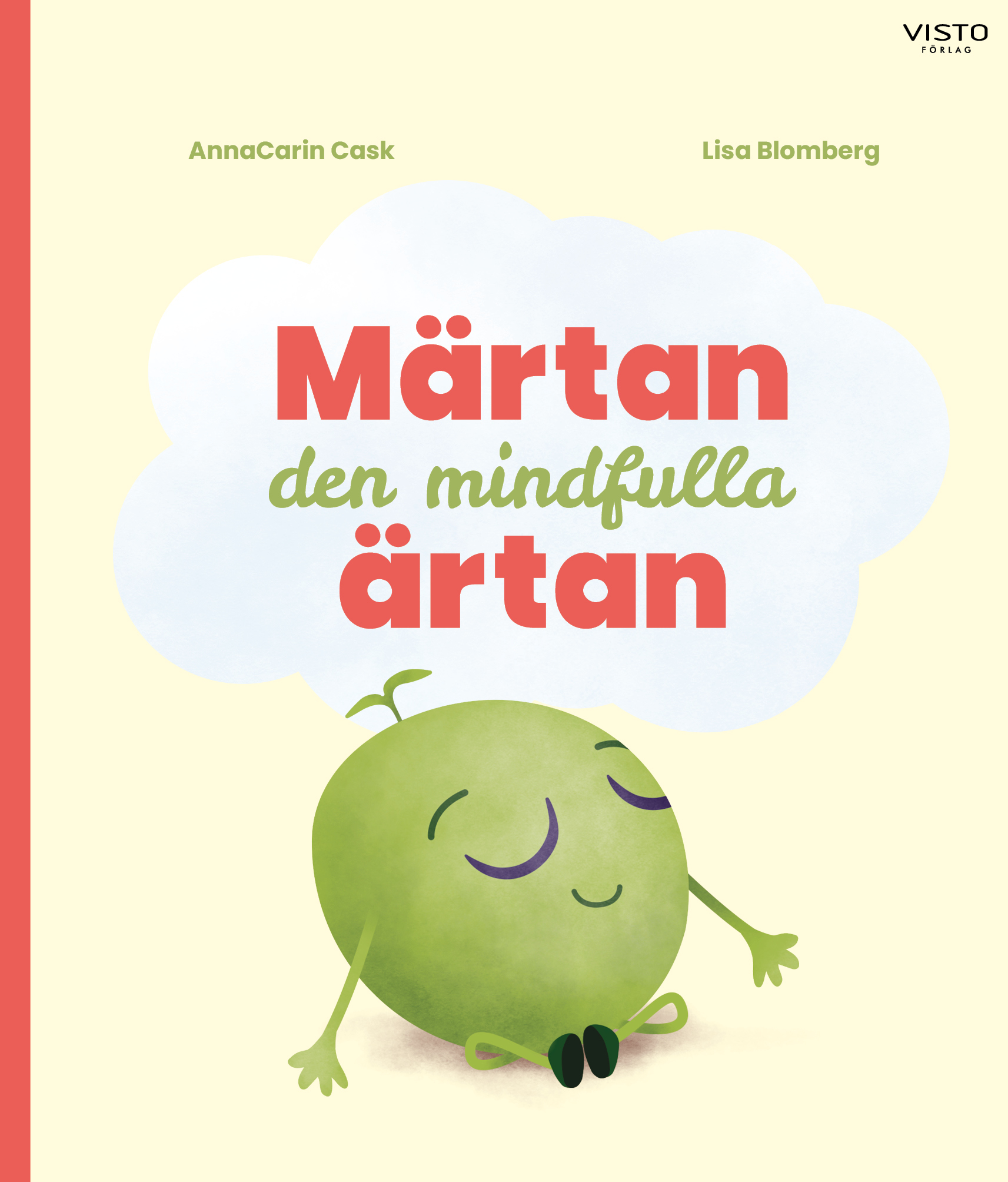 Omslag: Märtan den mindfulla ärtan