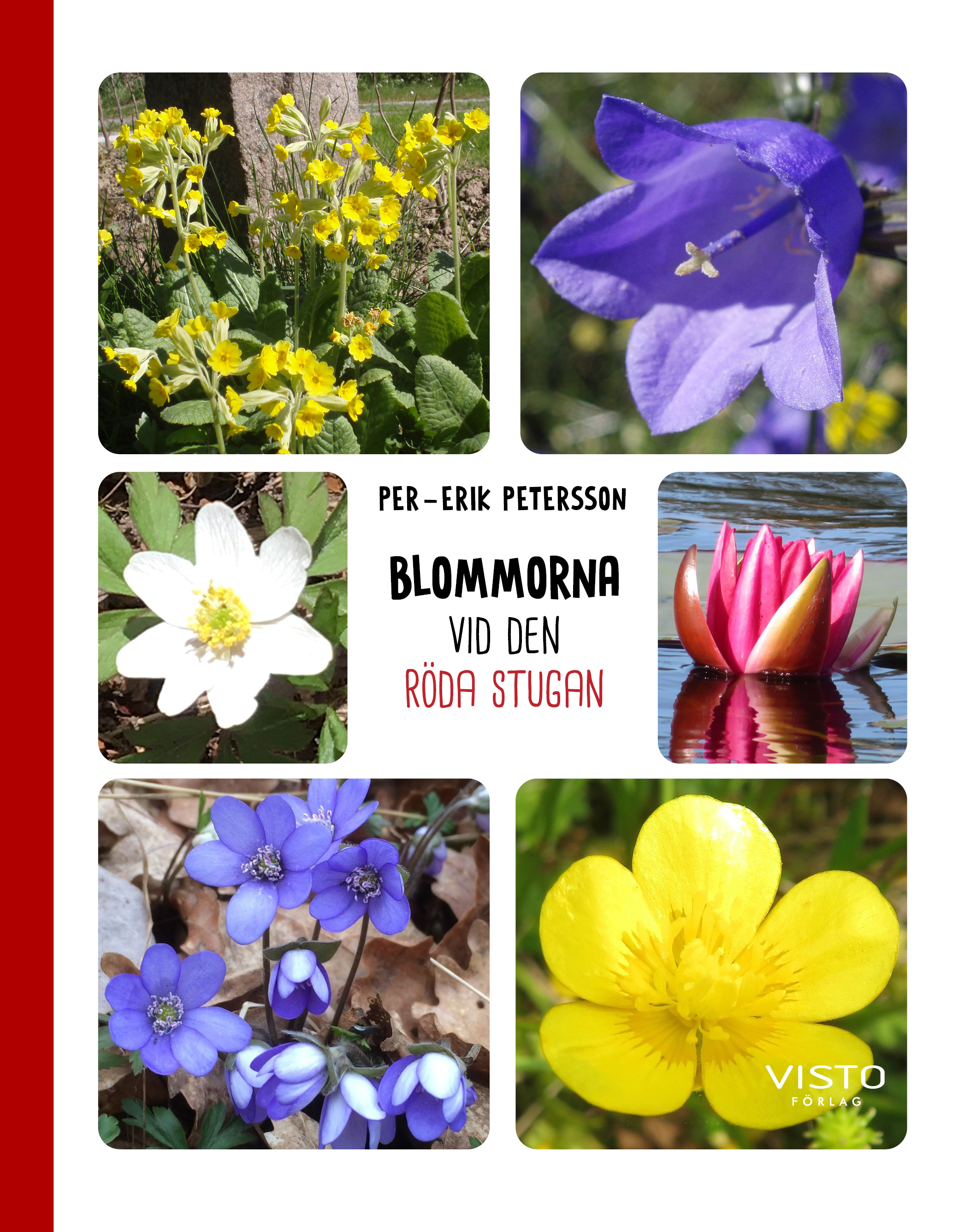 Omslag: Blommorna vid den röda stugan