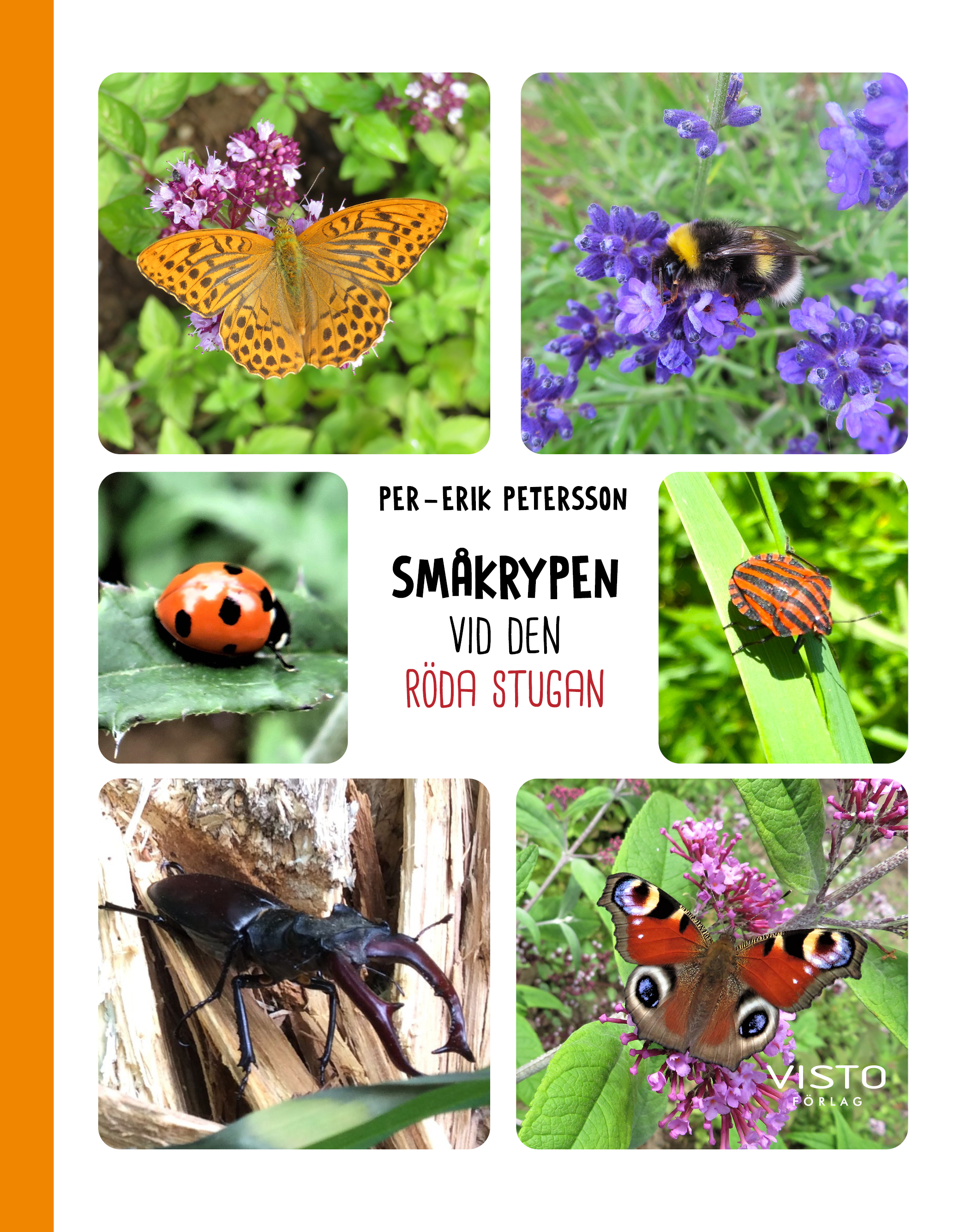 Omslag: Småkrypen vid den röda stugan