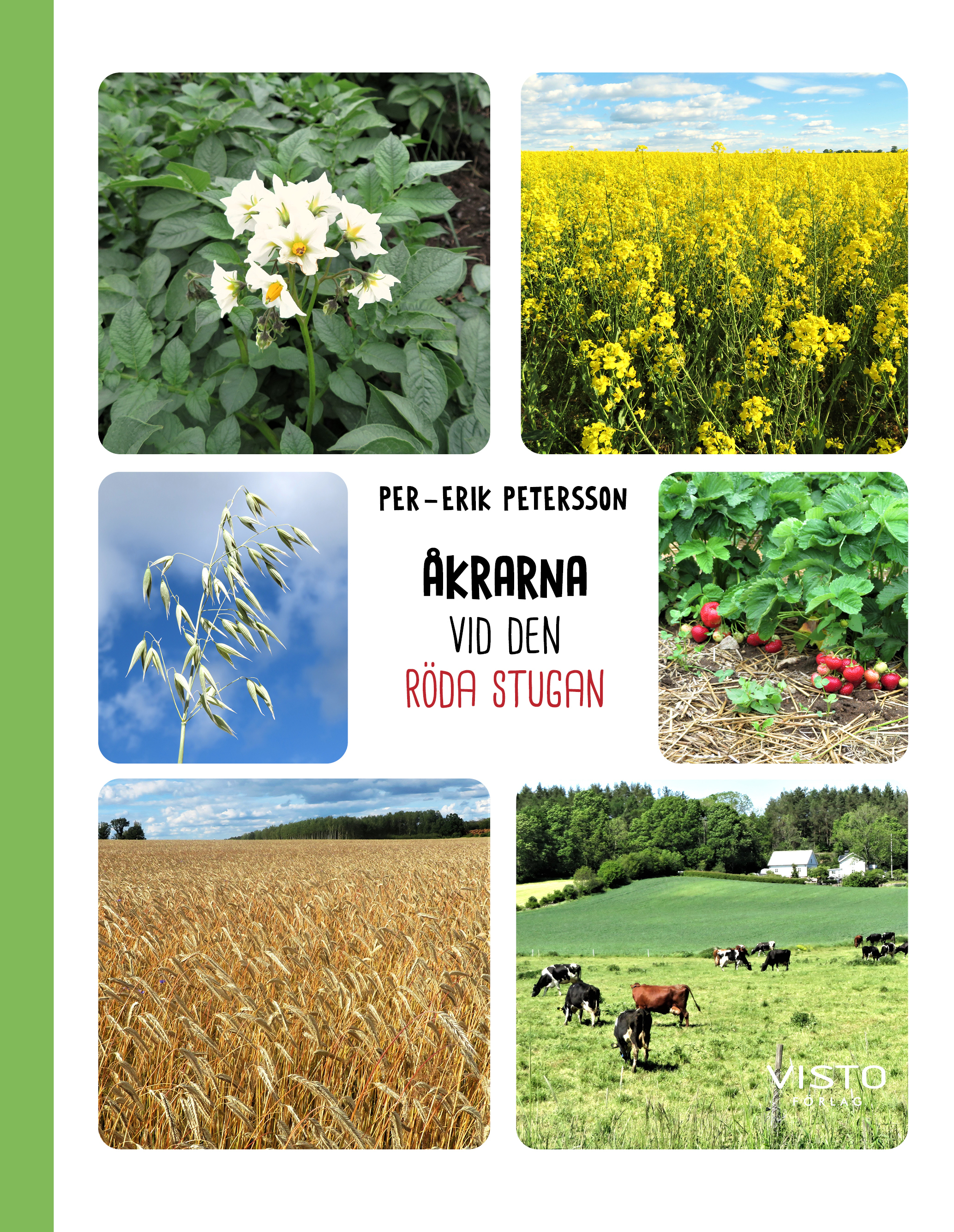 Omslag: Åkrarna vid den röda stugan