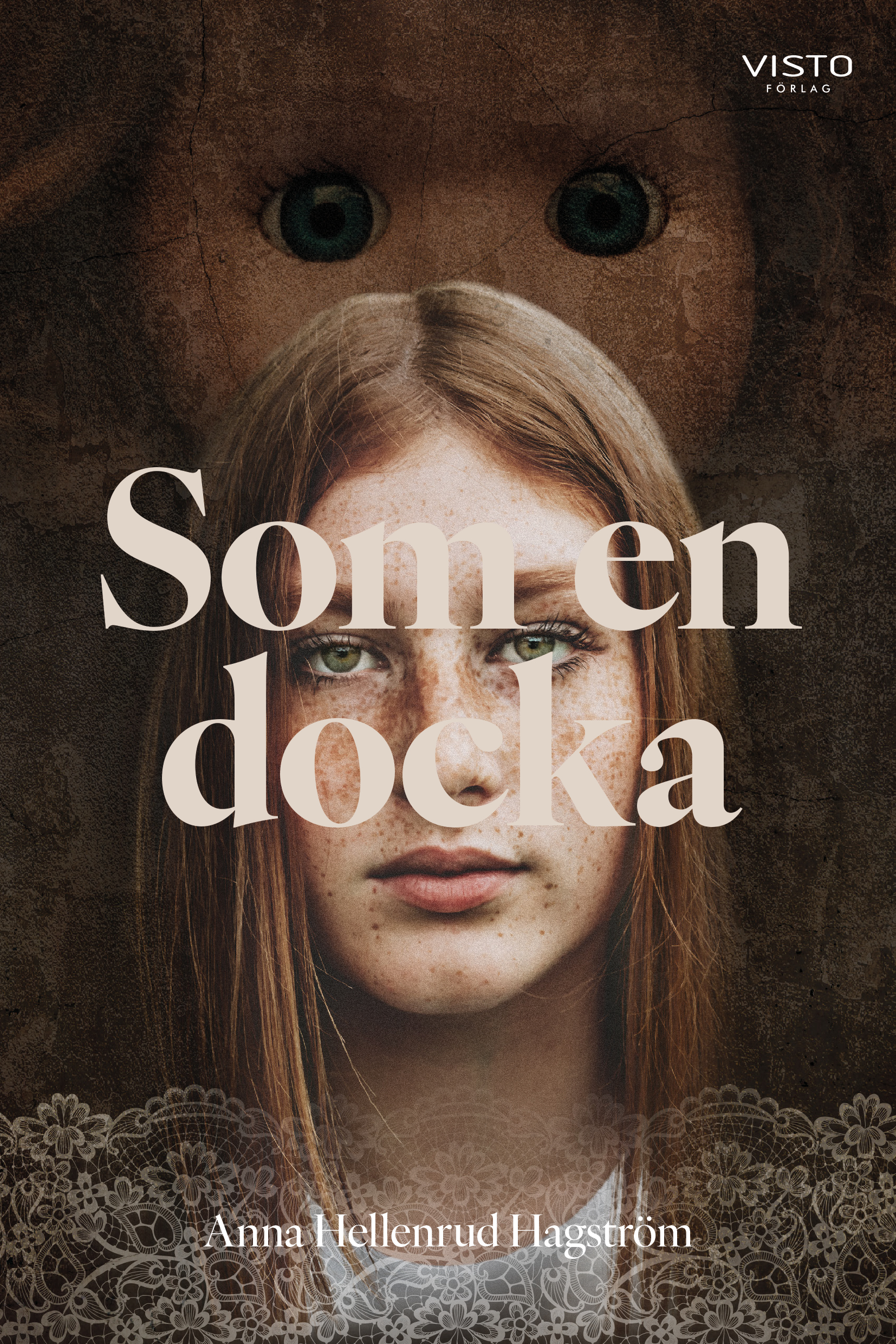 Omslag: Som en docka