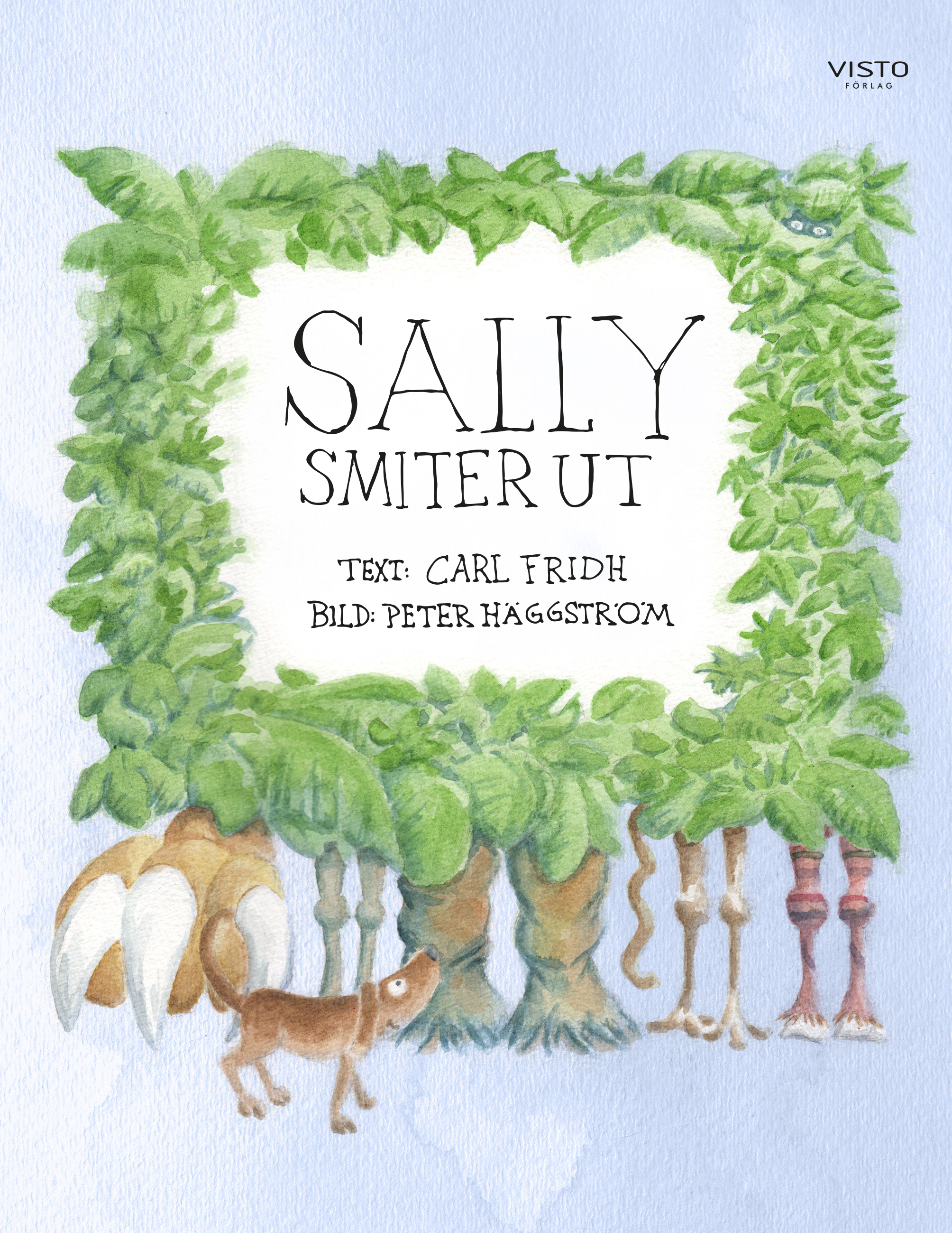 Omslag: Sally smiter ut