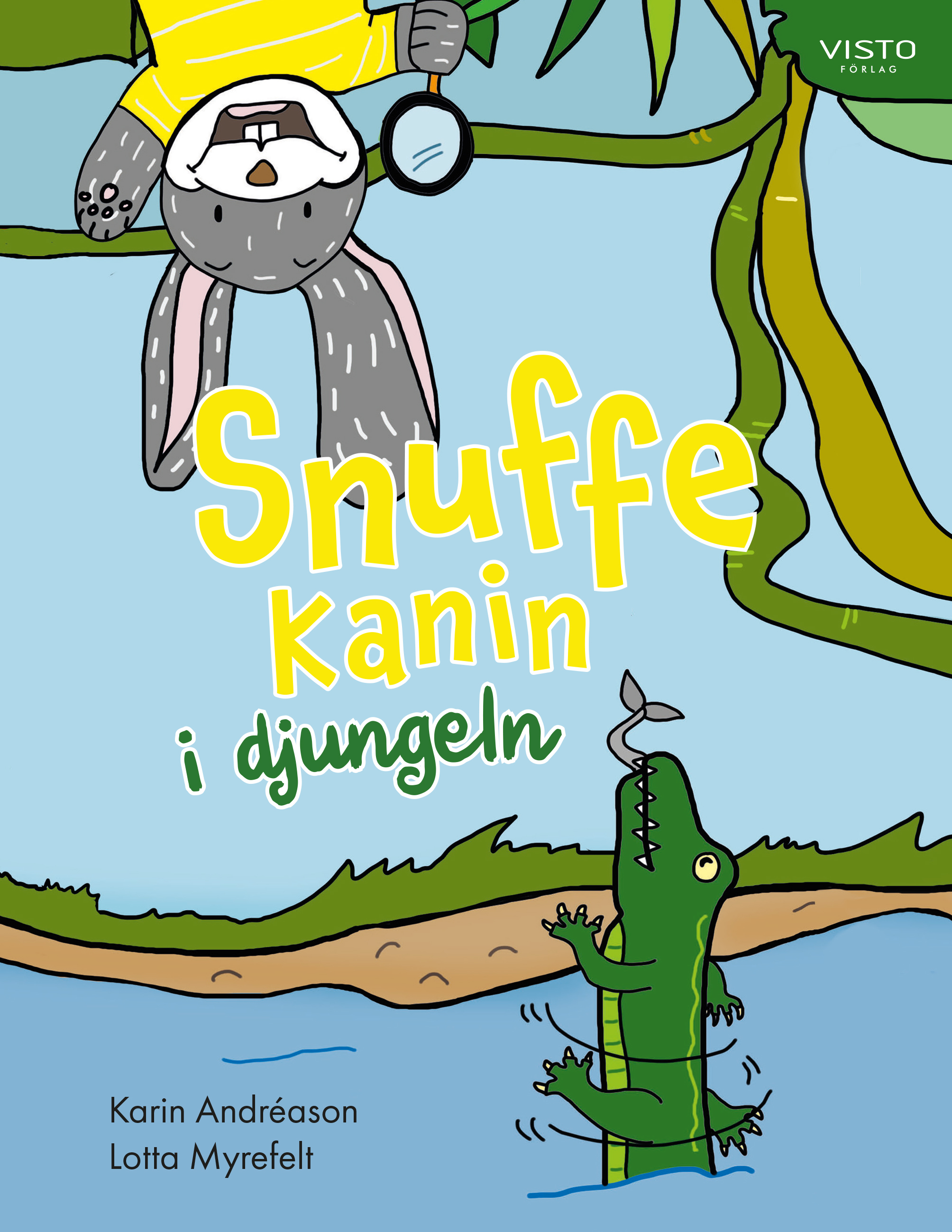Omslag: Snuffe Kanin i djungeln