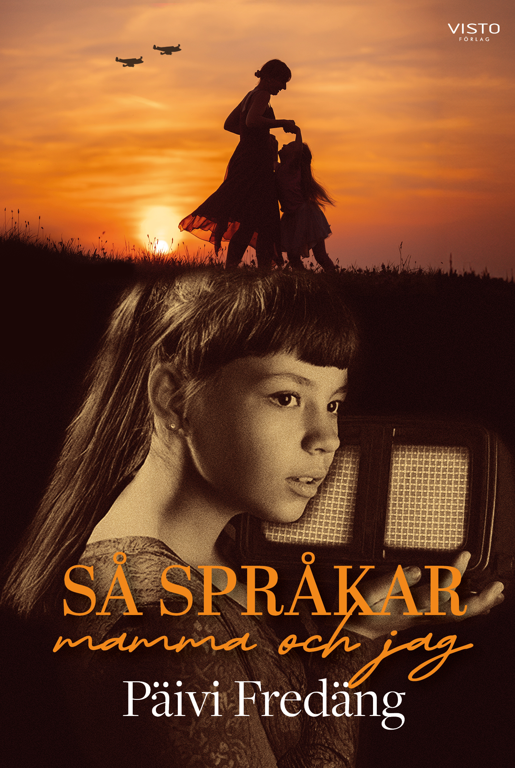 Omslag: Så språkar mamma och jag