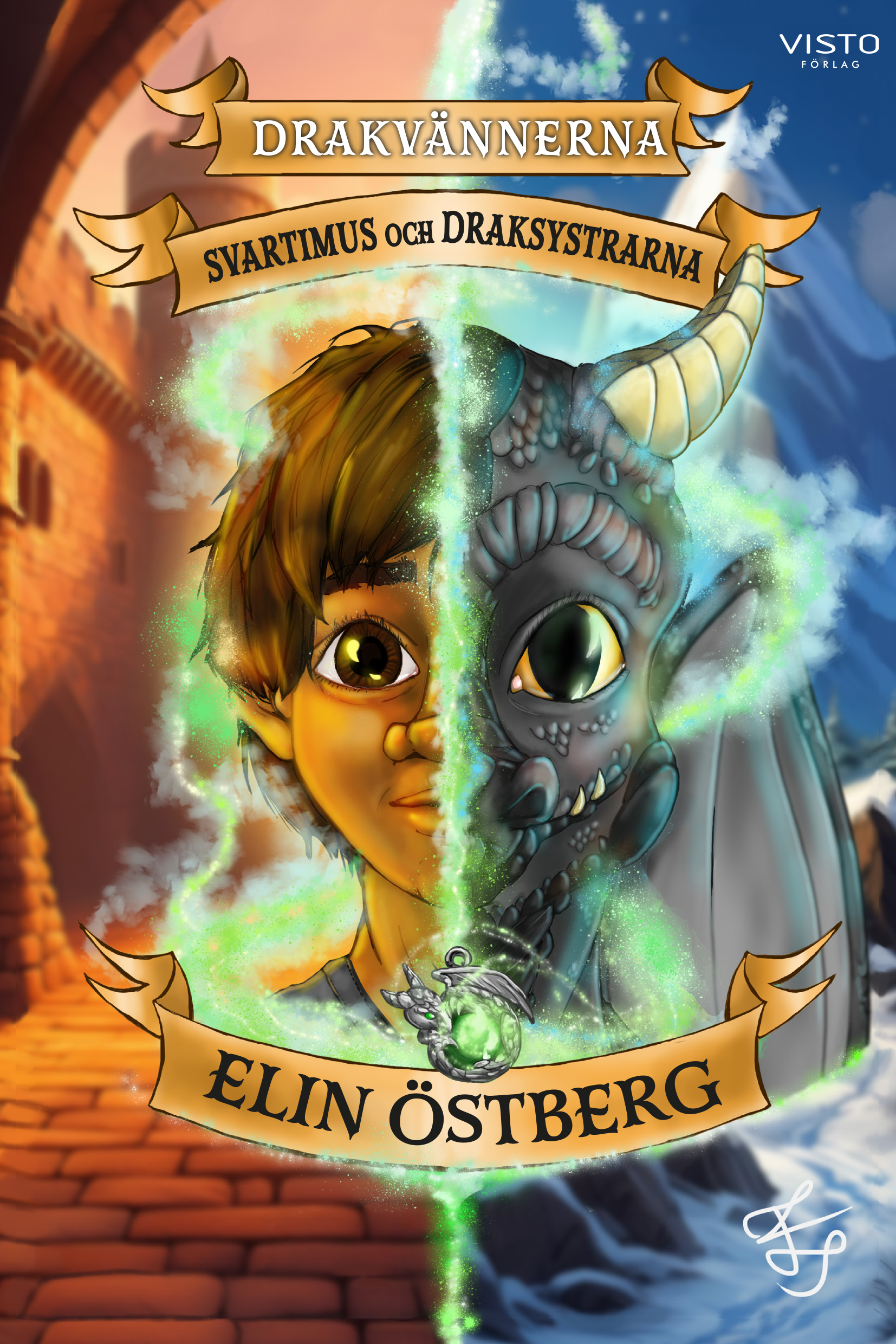 Omslag: Svartimus och Draksystrarna