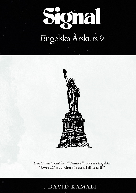 Omslag: Signal. Engelska årskurs 9 - den ultimata guiden till nationella provet i engelska