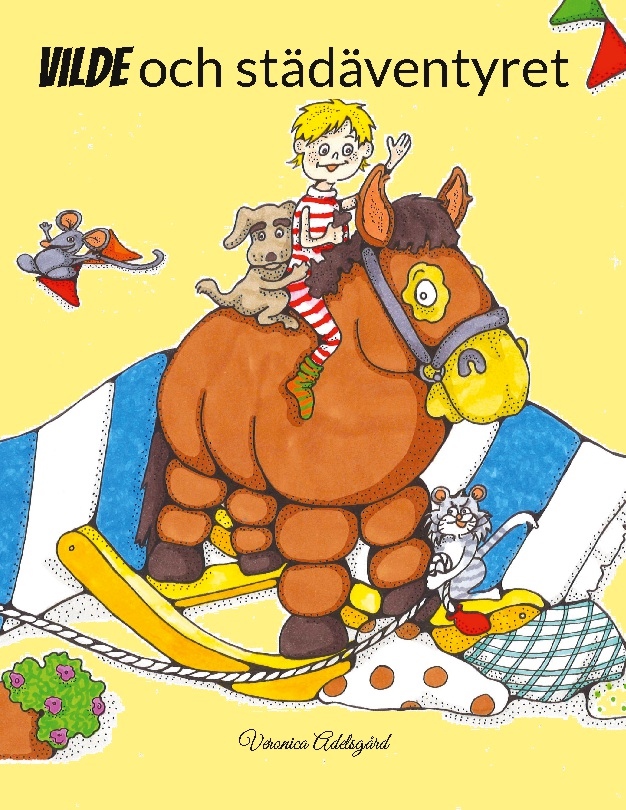 Omslag: Vilde och städäventyret