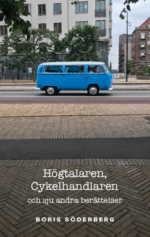 Omslag: Högtalaren, Cykelhandlaren och sju andra berättelser