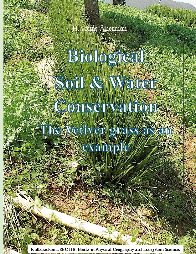 Omslag: Biological soil & water conservation : the vetiver-grass as an example