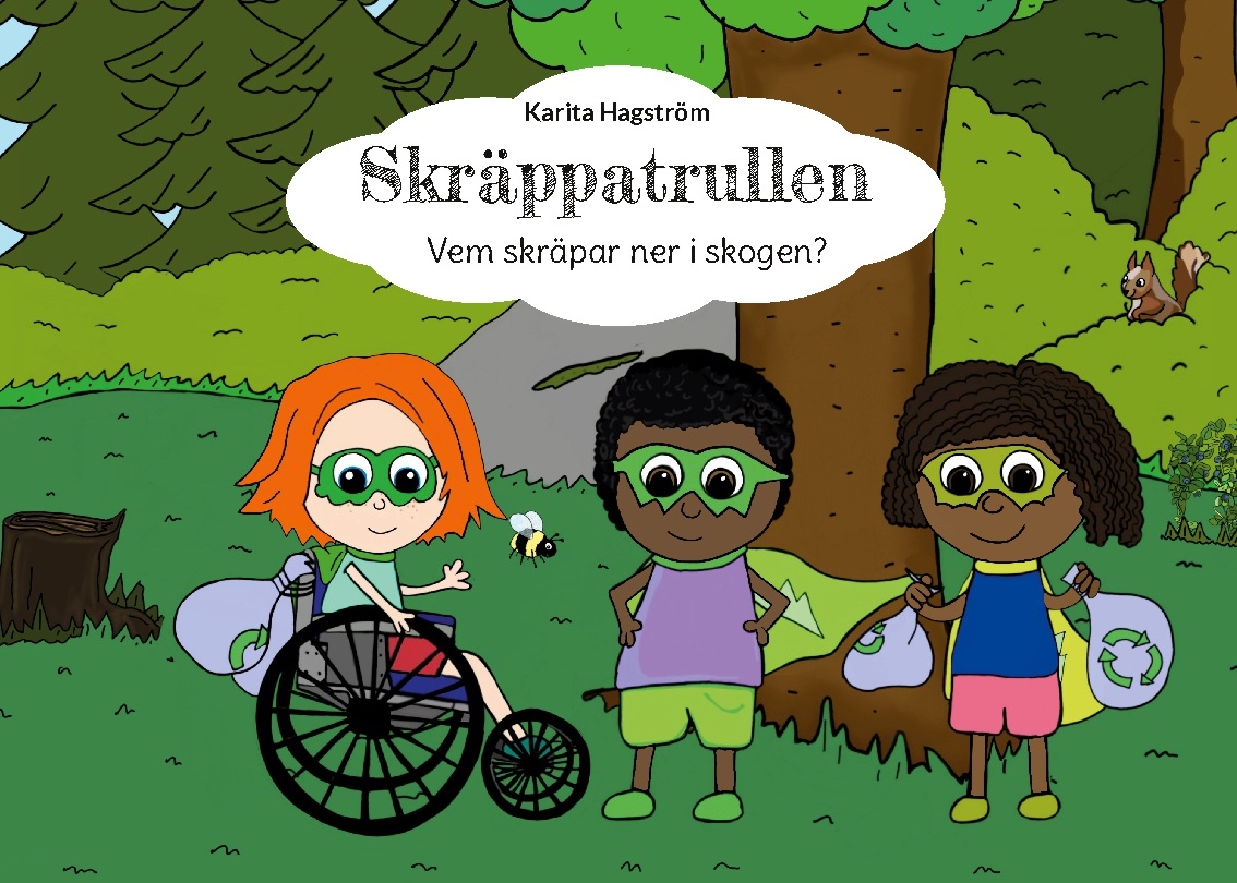 Omslag: Skräppatrullen : vem skräpar ner i skogen?