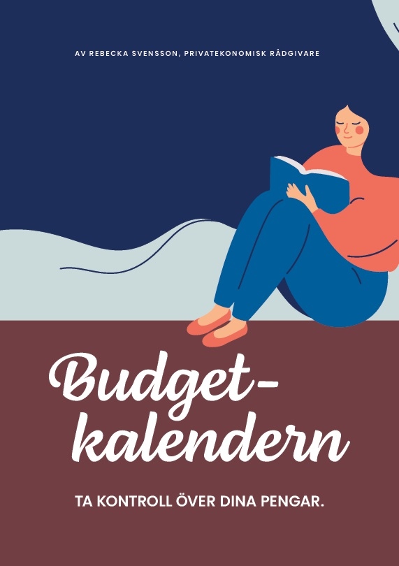 Omslag: Budgetkalendern : ta kontroll över dina pengar