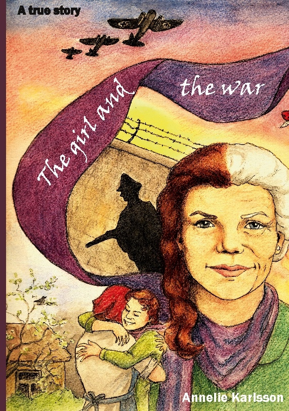 Omslag: The girl and the war