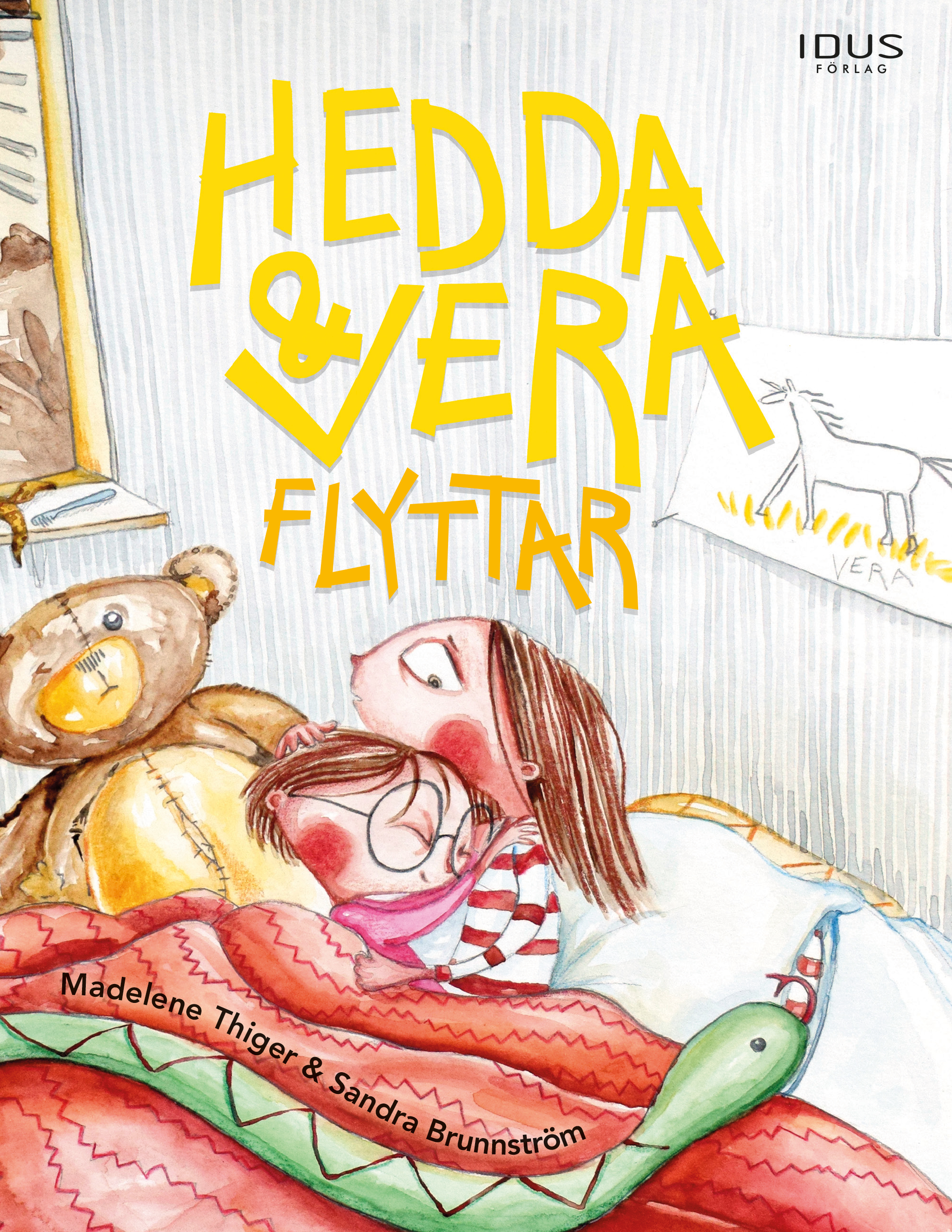Omslag: Hedda och Vera flyttar