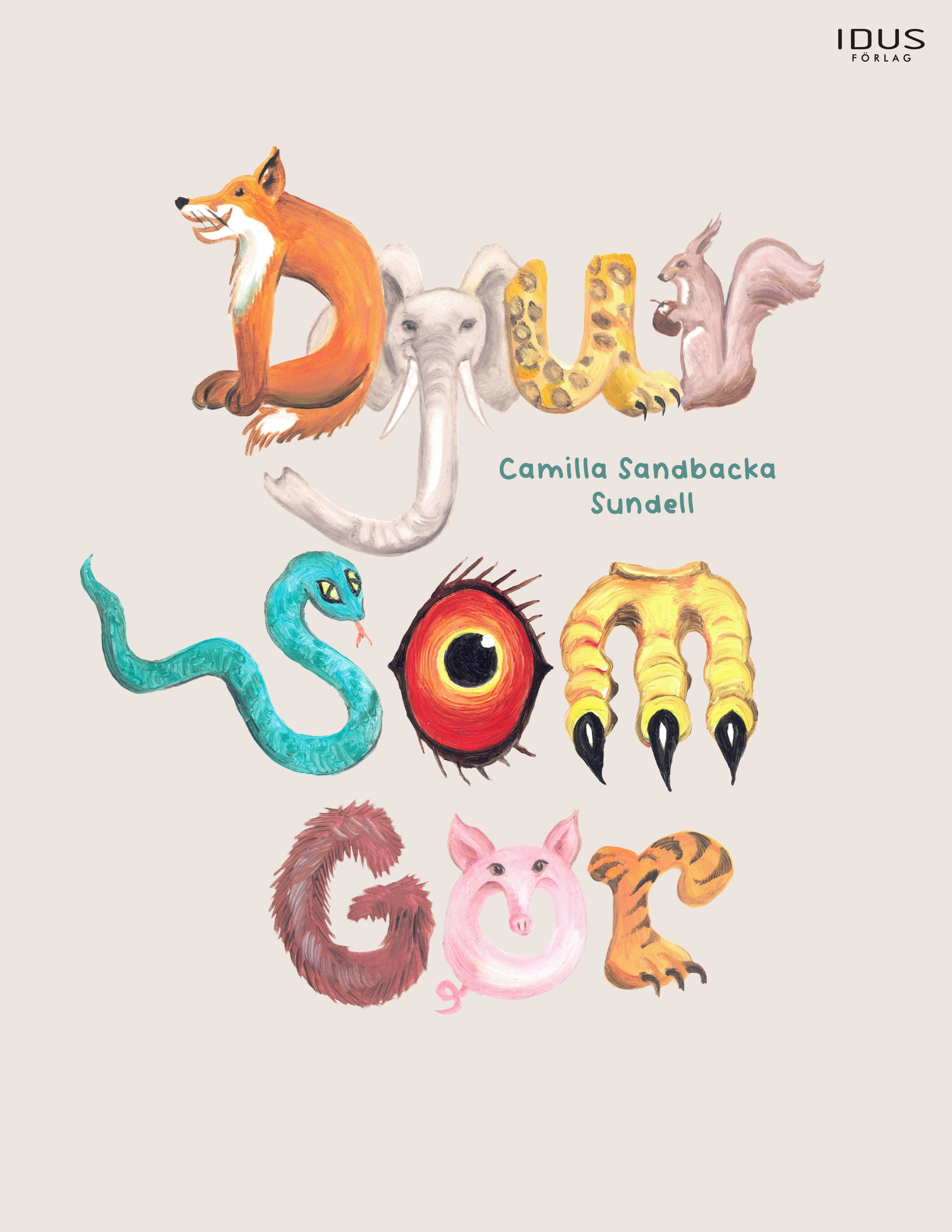 Omslag: Djur som gör