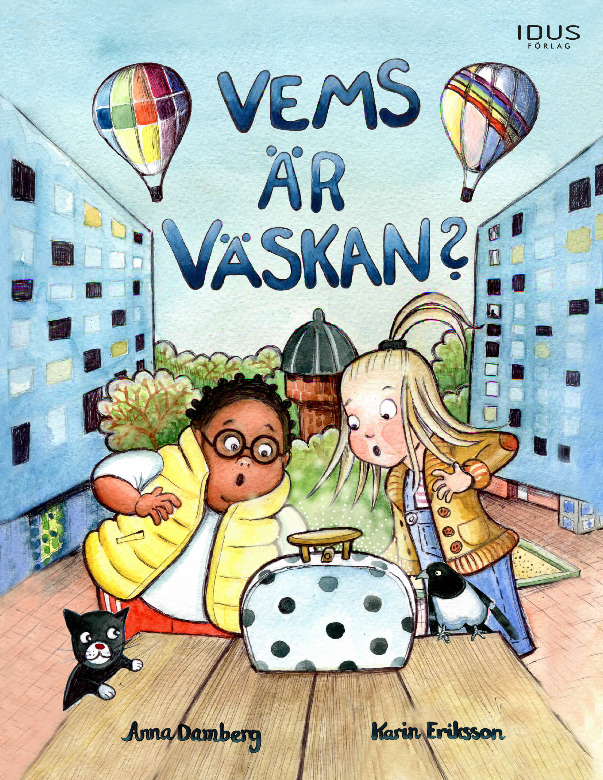 Omslag: Vems är väskan?