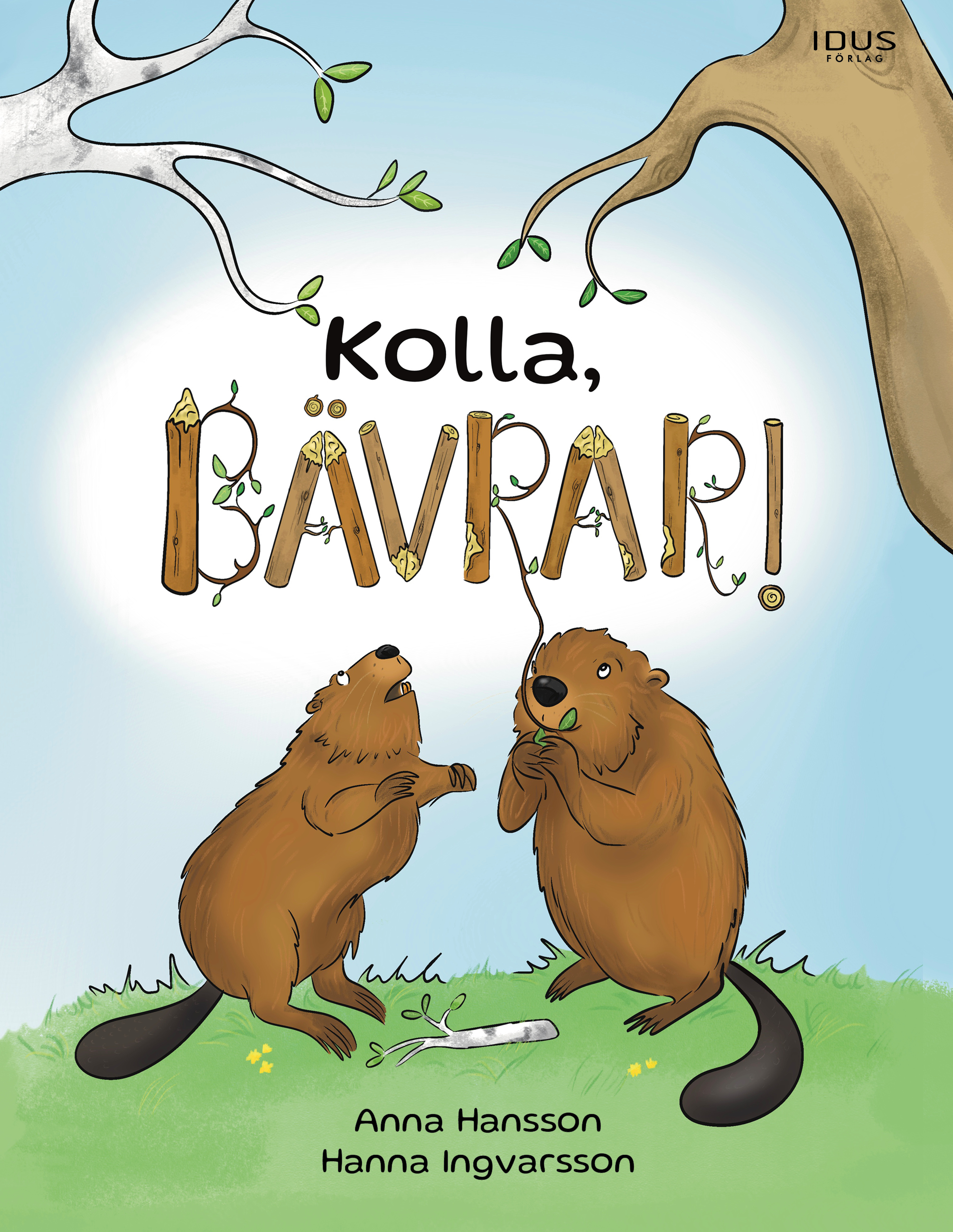 Omslag: Kolla, bävrar!