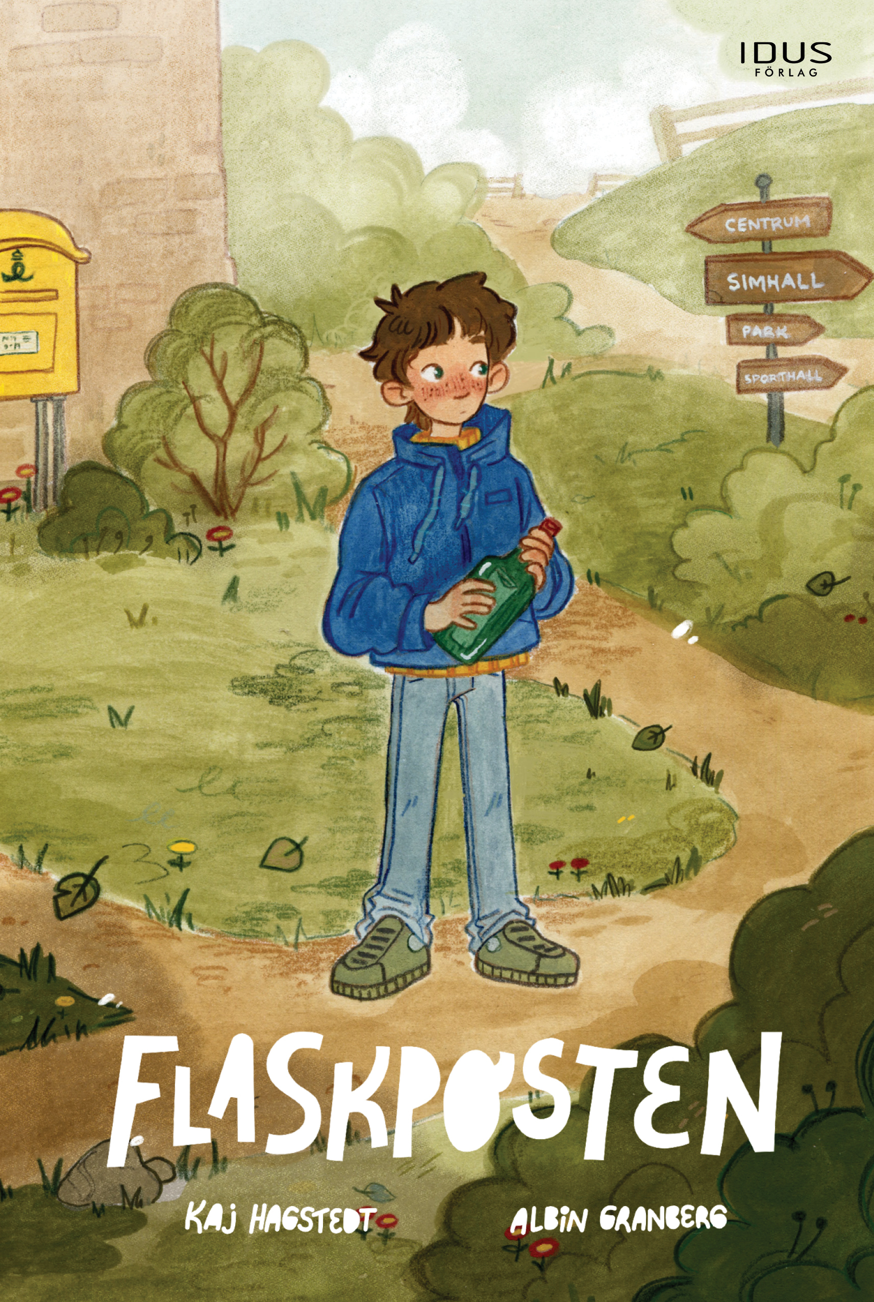Omslag: Flaskposten