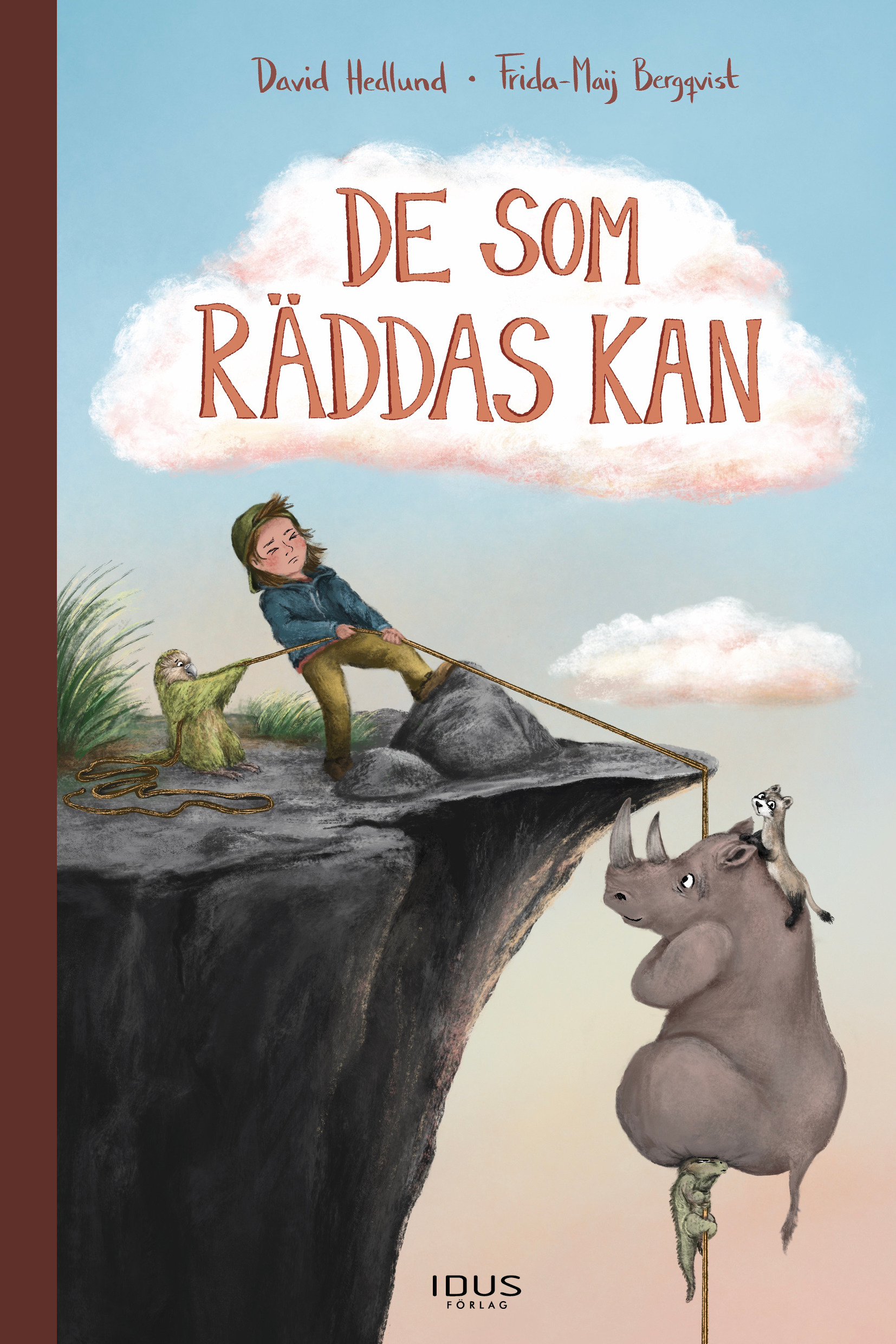 Omslag: De som räddas kan