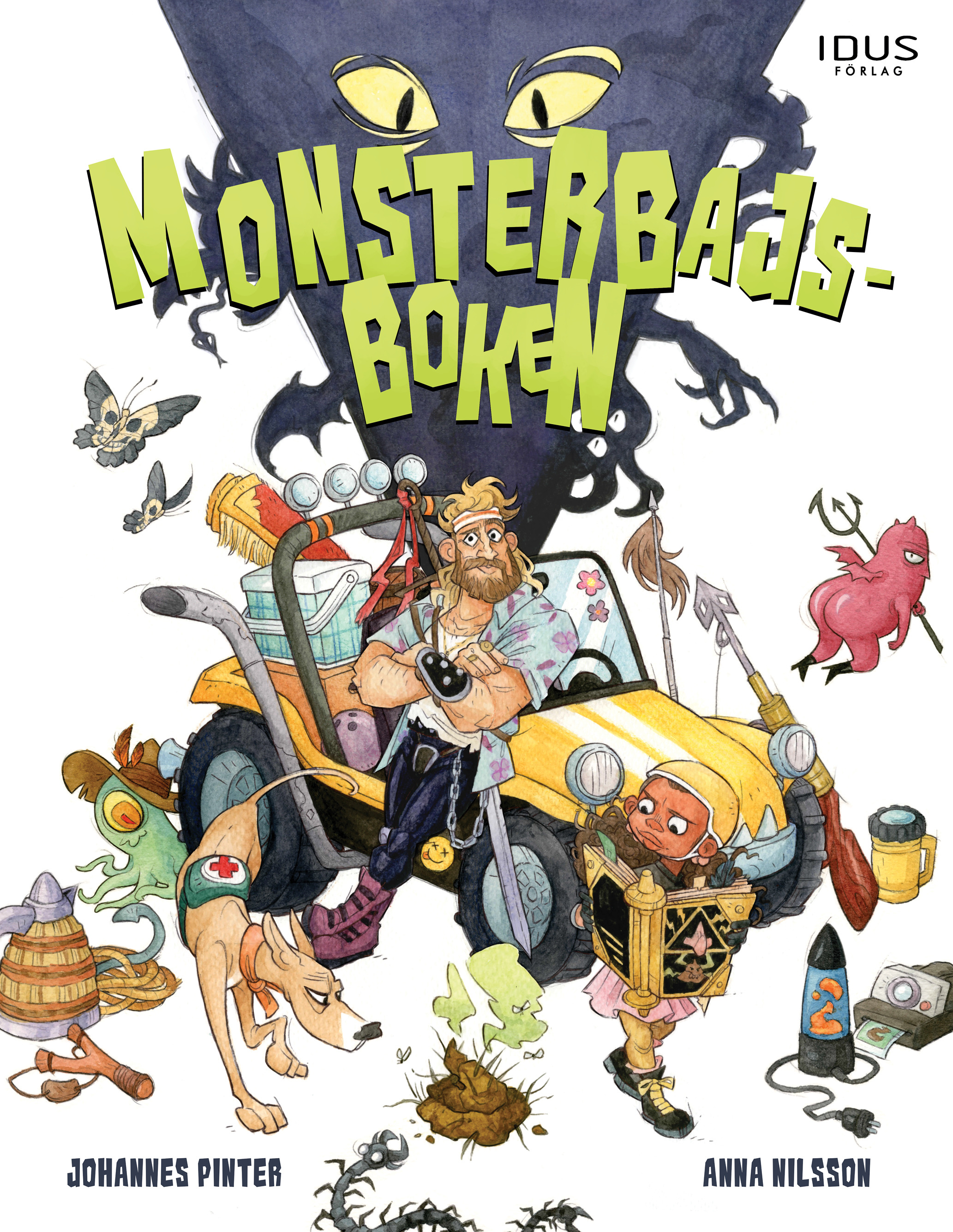Omslag: Monsterbajsboken