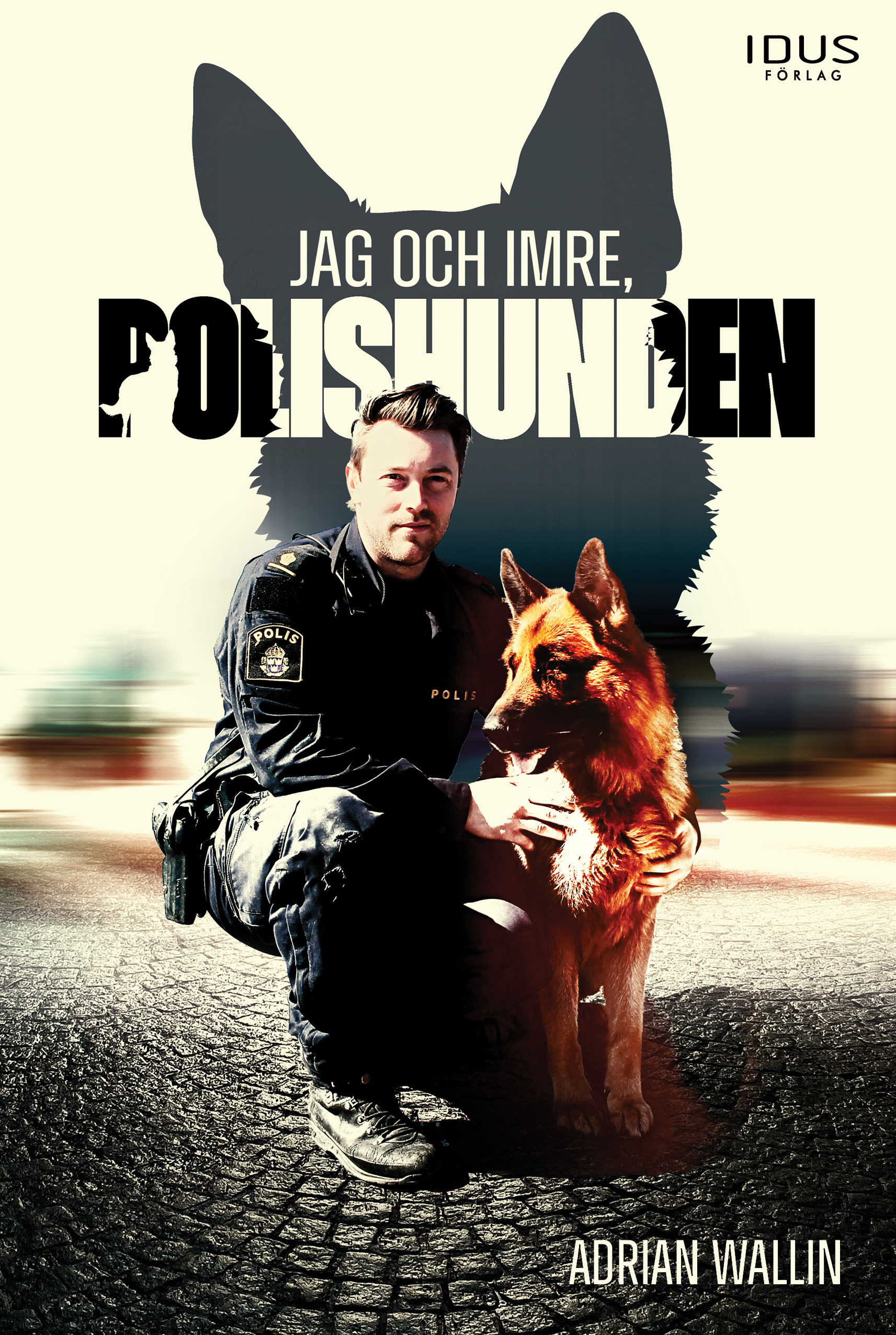 Omslag: Jag och Imre, polishunden