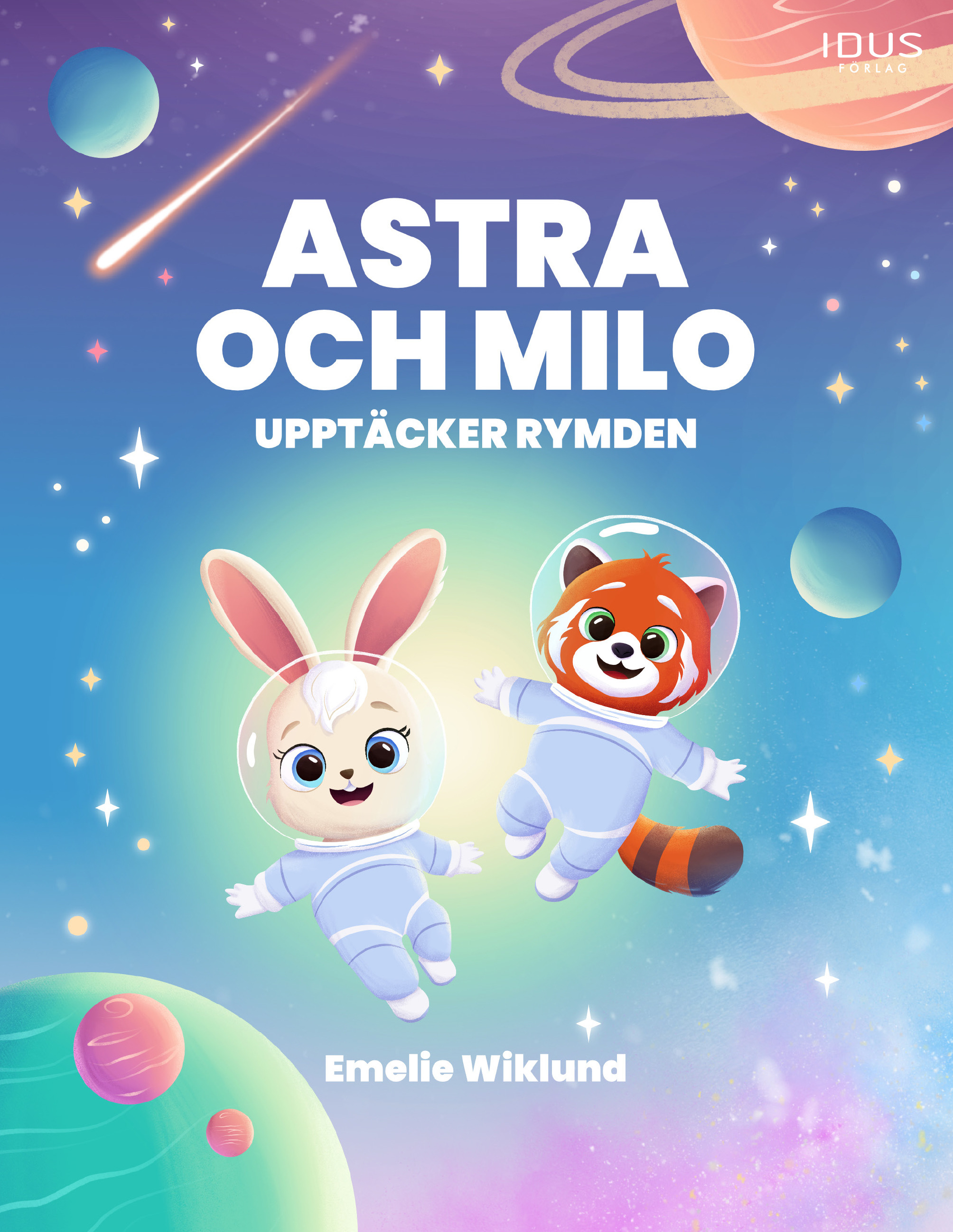 Omslag: Astra och Milo upptäcker rymden