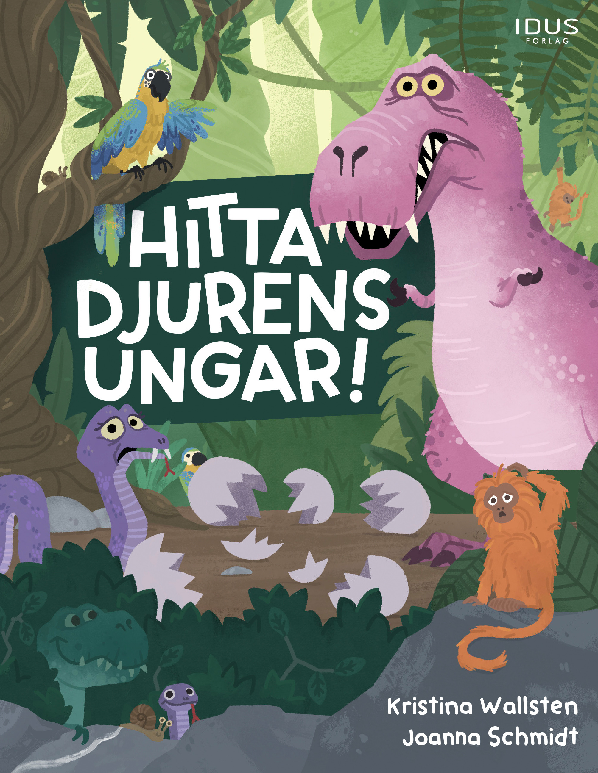 Omslag: Hitta djurens ungar!