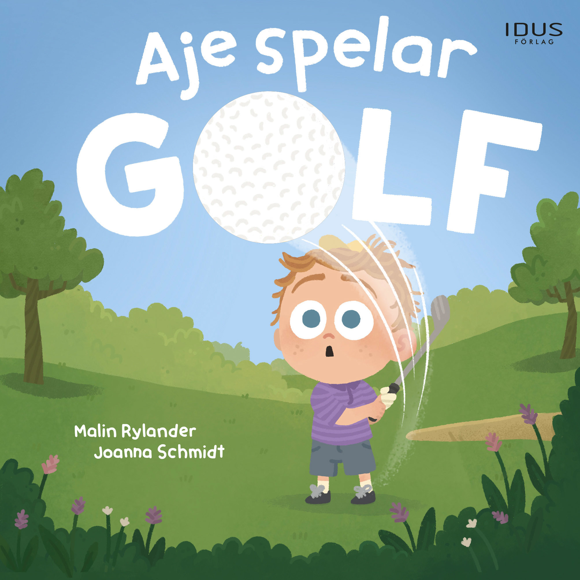 Omslag: Aje spelar golf