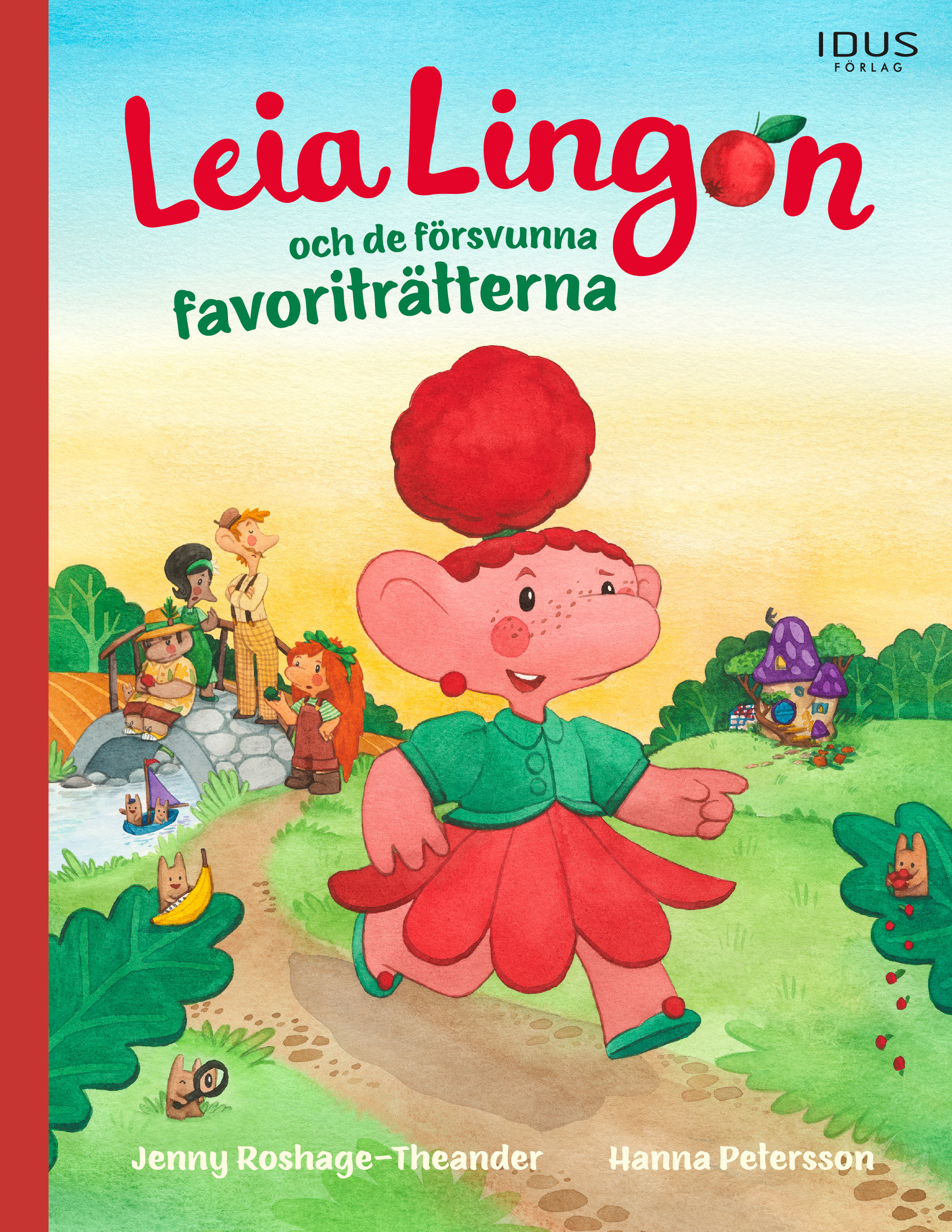 Omslag: Leia Lingon och de försvunna favoriträtterna