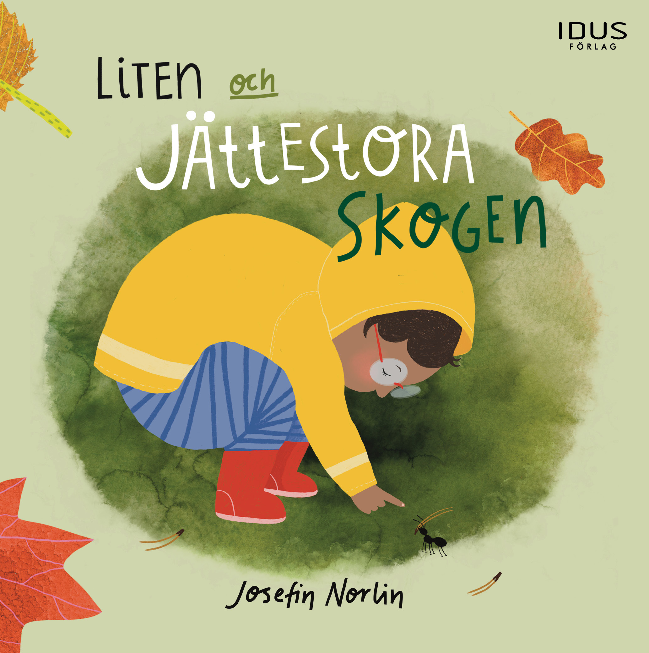 Omslag: Liten och jättestora skogen