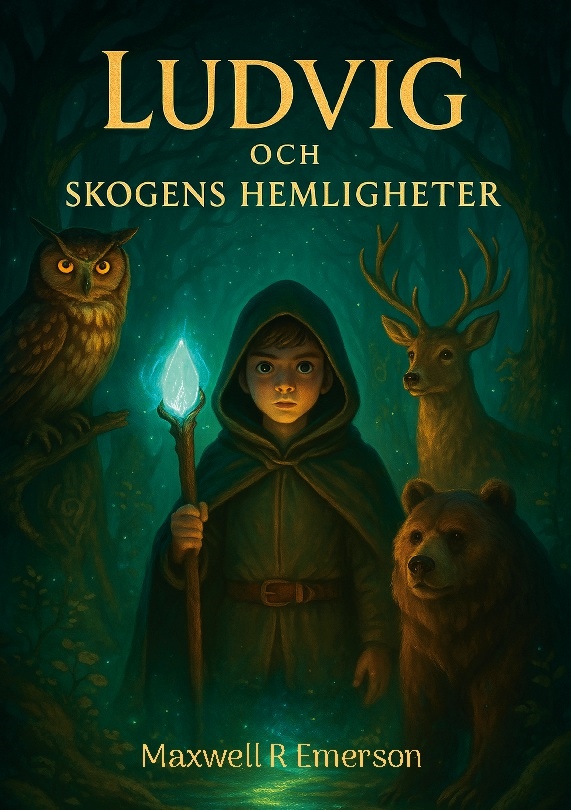 Omslag: Ludvig och skogens hemligheter