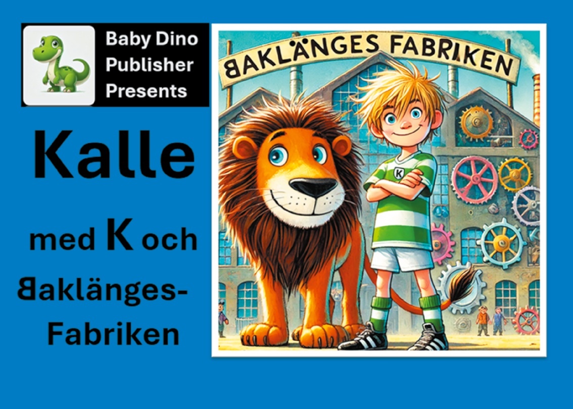 Omslag: Kalle med K och BaklängesFabriken