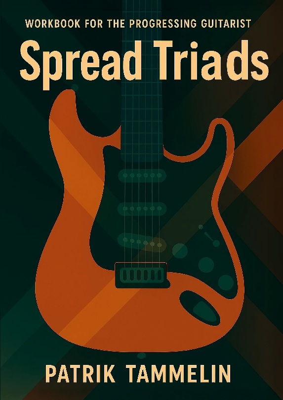 Omslag: Spread triads : workbook for the progressing guitarist