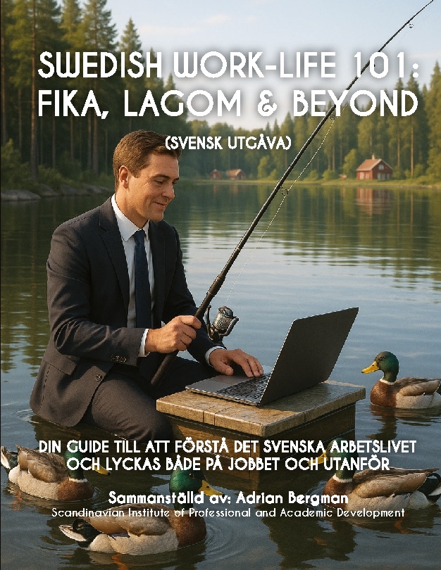 Omslag: Swedish work-life 101 : fika, lagom & beyond